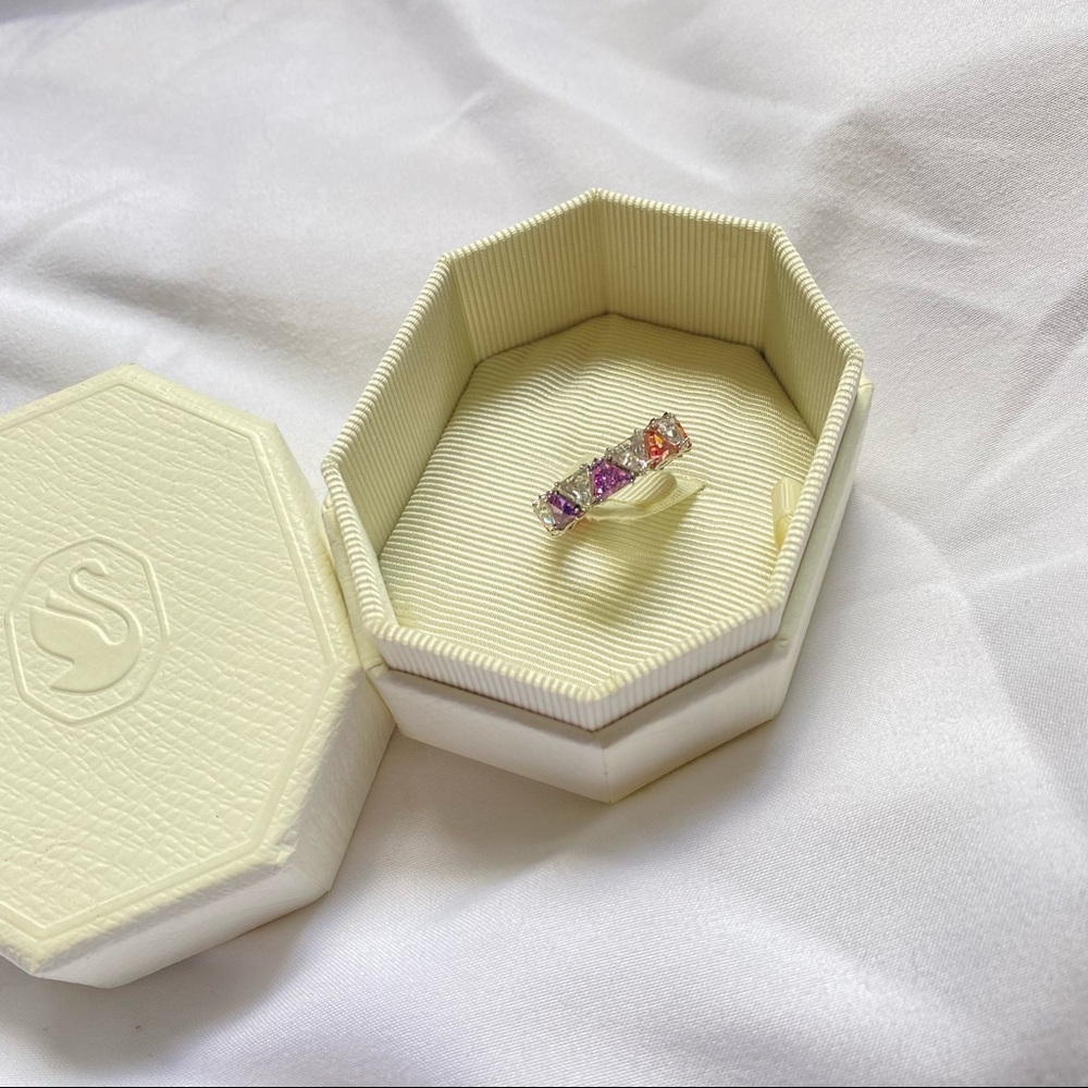 Swarovski Crystal Ortyx Cocktail Ring